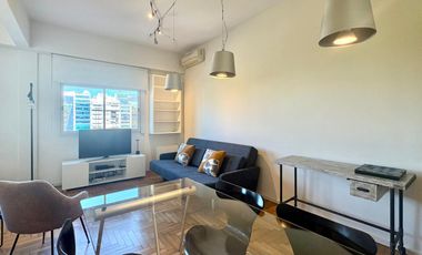 Alquiler monoambiente luminoso al frente, corto o largo plazo- RETIRO.