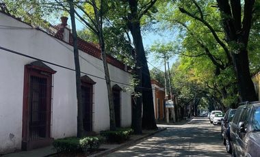 Terreno con Construcción en Venta – Francisco Sosa Esq. Ave Maria, Coyoacán