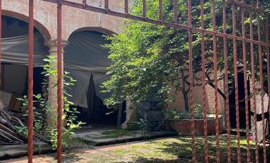 Terreno con Construcción en Venta – Francisco Sosa, Coyoacán