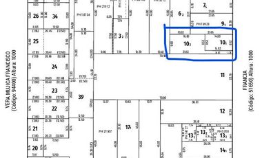 Terreno en Venta sobre Av Francia Echesortu