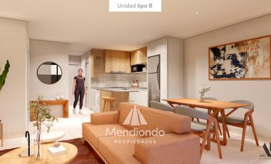 Semipiso 2 amb. (58m2) frente c/ Balcón. EN POZO - Zona Güemes Aldrey