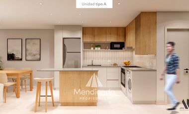 Semipiso 2 amb. (58m2) frente c/ Balcón. EN POZO - Zona Güemes Aldrey