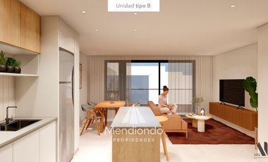 Semipiso 2 amb. (58m2) frente c/ Balcón. EN POZO - Zona Güemes Aldrey