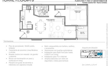 Departamento en Nueva Cordoba