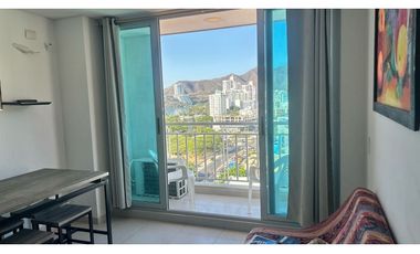 Apartamento con vista al mar Turístico Cerca a todo - 005