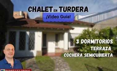 Chalet con 3 dormitorios en Turdera - APTO CREDITO!