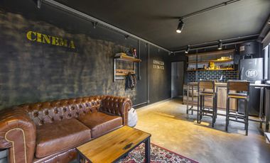 Departamento en alquiler a estrenar equipado y amueblado, estilo loft industrial