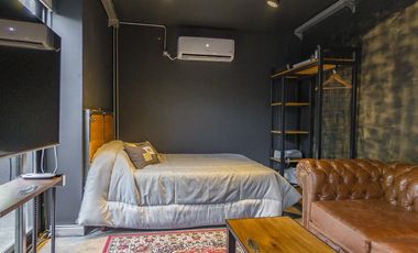 Departamento en alquiler a estrenar equipado y amueblado, estilo loft industrial