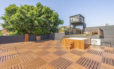 Departamento en alquiler a estrenar equipado y amueblado, estilo loft industrial