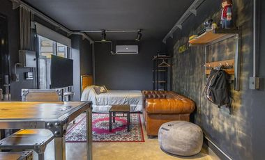 Departamento en alquiler a estrenar equipado y amueblado, estilo loft industrial