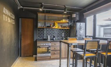 Departamento en alquiler a estrenar equipado y amueblado, estilo loft industrial