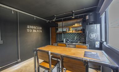 Departamento en alquiler a estrenar equipado y amueblado, estilo loft industrial