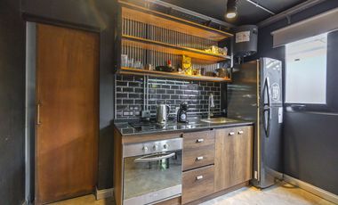 Departamento en alquiler a estrenar equipado y amueblado, estilo loft industrial