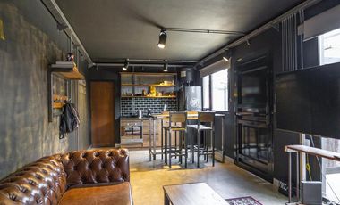 Departamento en alquiler a estrenar equipado y amueblado, estilo loft industrial