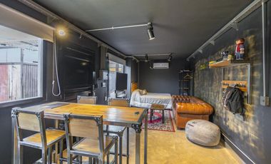 Departamento en alquiler a estrenar equipado y amueblado, estilo loft industrial