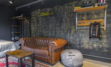 Departamento en alquiler a estrenar equipado y amueblado, estilo loft industrial