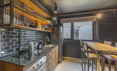 Departamento en alquiler a estrenar equipado y amueblado, estilo loft industrial