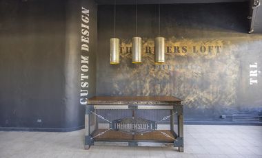 Departamento en alquiler a estrenar equipado y amueblado, estilo loft industrial