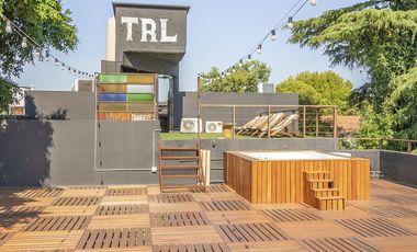 Departamento en alquiler a estrenar equipado y amueblado, estilo loft industrial