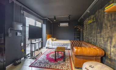 Departamento en alquiler a estrenar equipado y amueblado, estilo loft industrial