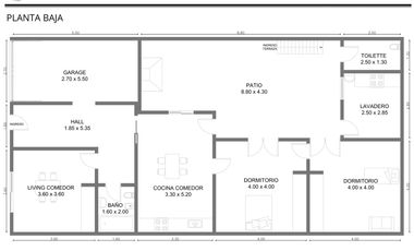 Venta Casa 4amb luminosa 3dorm patio parrilla garaje lavadero terraza loza a mts de Gral Paz