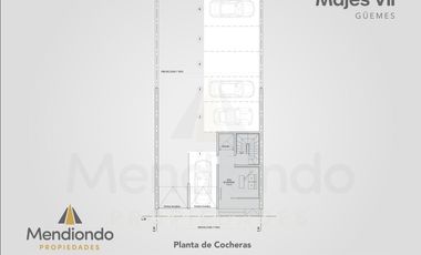 Piso 4 ambientes de 140m2 totales - Zona Güemes Aldrey