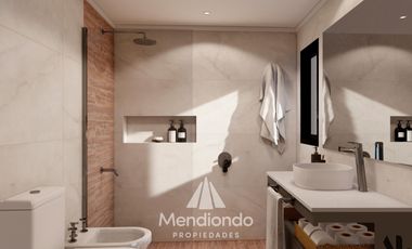 Deptos en Semipiso 2 amb. (57,6m2) frente c/ Balcón - Zona Güemes Aldrey (2do piso EN POZO)