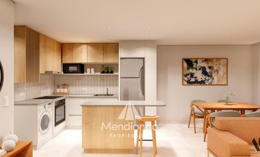 Deptos en Semipiso 2 amb. (57,6m2) frente c/ Balcón - Zona Güemes Aldrey (2do piso EN POZO)