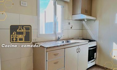 Monoambiente - Balcon y Parrilla