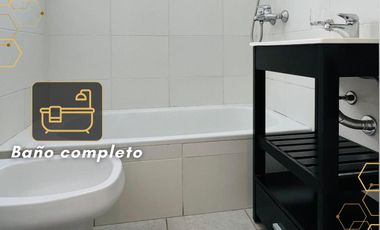 Monoambiente - Balcon y Parrilla