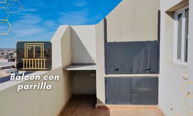 Monoambiente - Balcon y Parrilla
