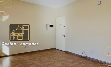 Monoambiente - Balcon y Parrilla