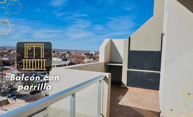 Monoambiente - Balcon y Parrilla