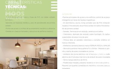 Departamento en  venta 2 ambientes - Escobar