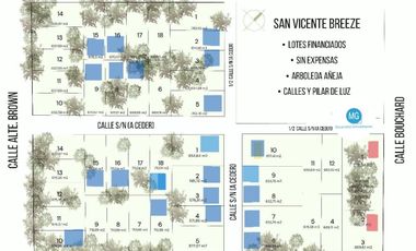 Lote en Venta en San Vicente Breeze