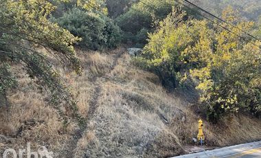 Sitio en Venta en Sitio en Vía Roja con gran vista en Lo Curro