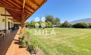 Casa en Venta en Parcela de agrado 3.7ha casa colonial