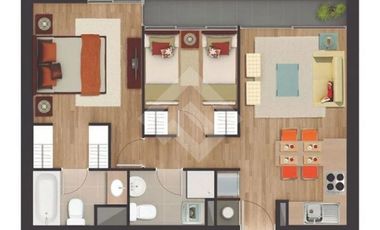 Departamento en Venta en Metro Las Torres