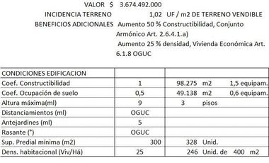 Parcela en Venta en La Cartuja - Mostazal