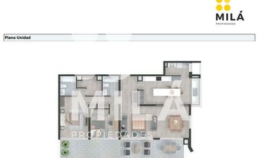 Departamento en Venta en Shopping La Dehesa 2 dormitorios. Recién entregado, VISTAS!