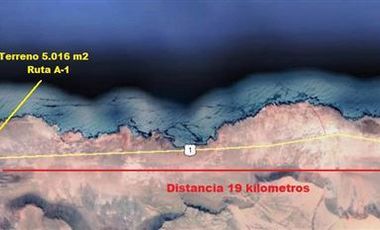 Sitio en Venta en Terreno Ruta A-1 Puerto de Patillos y Patache QB2