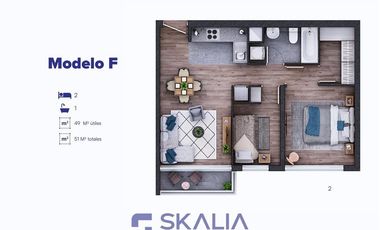 Departamento en Venta en Av. Manuel Rodríguez 1049