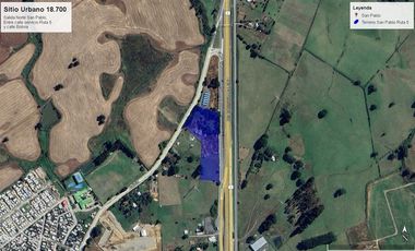 Terreno Construccion en Venta en Salida Norte San Pablo, Entre calle servicio Ruta 5 y calle Bolivia