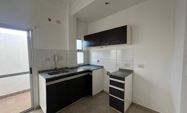 Departamento dos ambientes con patio alquiler Villa Dominico