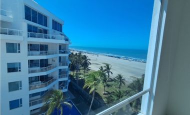 Arriendo exclusivo Morros frente mar Cartagena 3 alcobas terraza
