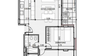 VENTA - Departamento 2 Dormitorios, Amenities - Apto Blanqueo - Galinda, Funes