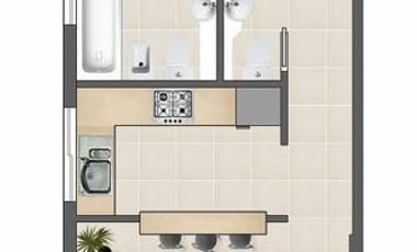 Departamento de 2 ambientes en venta en San Fernando