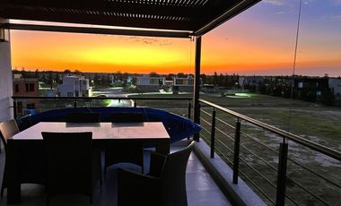 Departamento en Venta  3 ambientes con amarra- Villanueva Barrio Nautico Canal