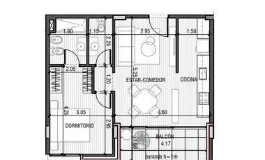 Departamento 1 Dormitorio,  Balcón, Amenities Premium - Galinda! Funes