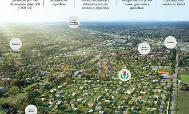 VENTA lote / terreno doble, Los Cardos, Pilar